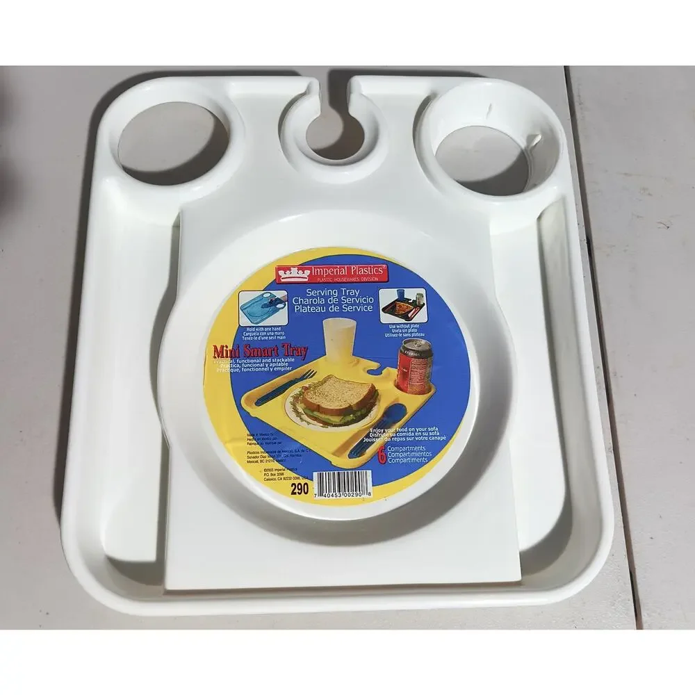 Imperial Plastics Mini Smart Serving Trays Set of 3